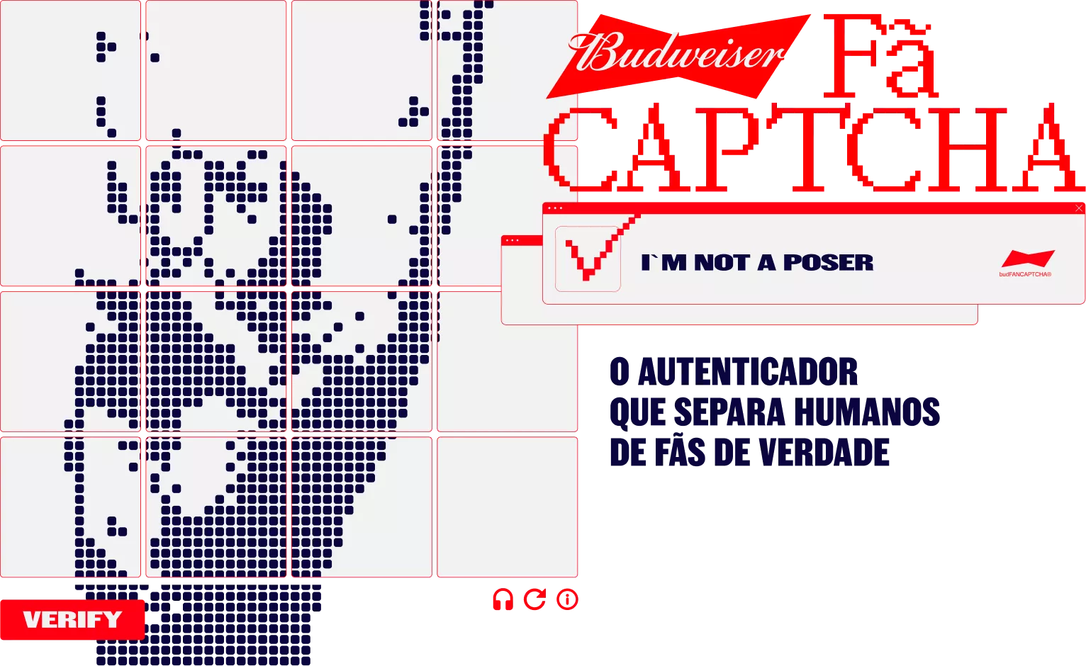 Imagem - Budweiser FanCapthcha